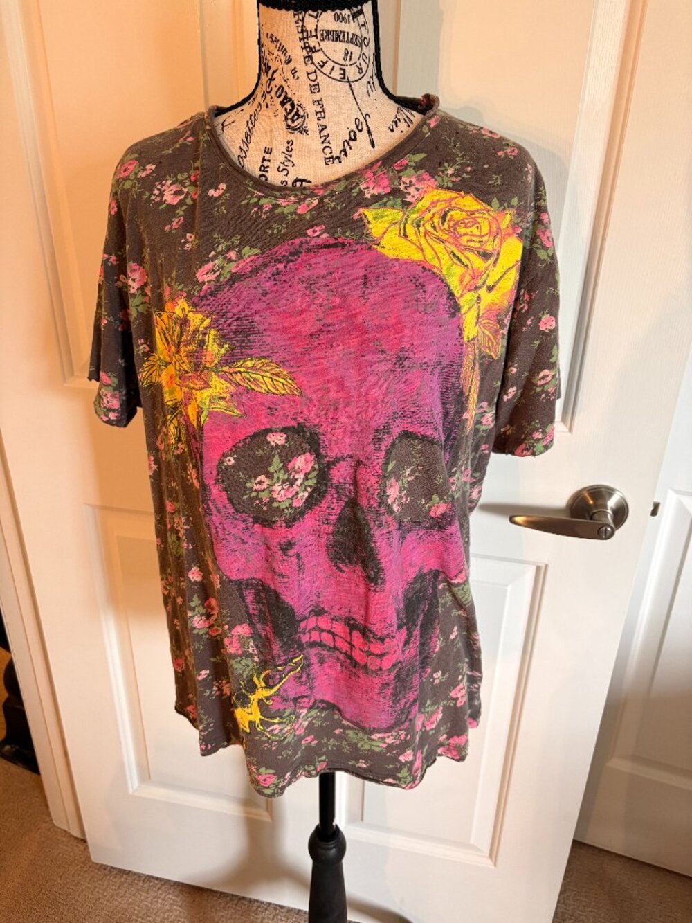 Magnolia Pearl Top 2397 Prince Los Muertos NWT